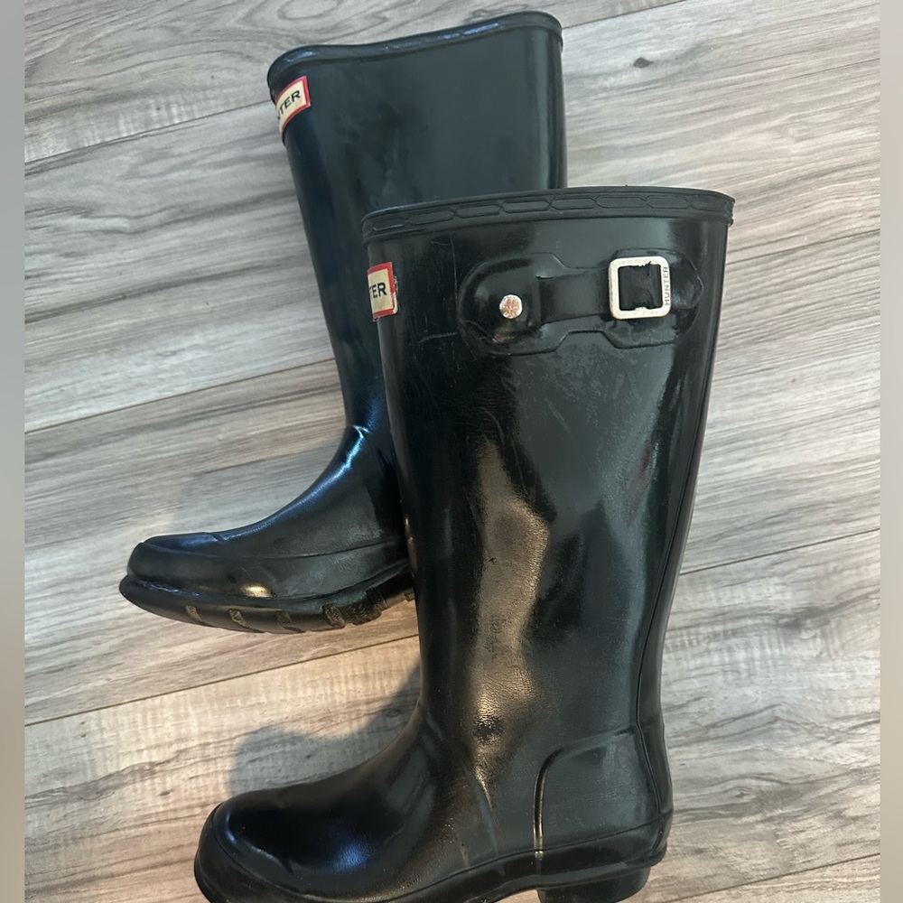 Hunter rain boots
